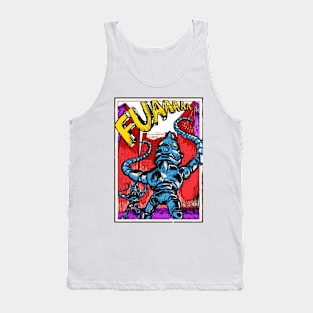 Invasion of the tentacle robots in colors! Tank Top